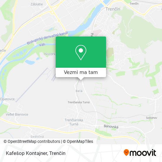 Kafešop Kontajner mapa