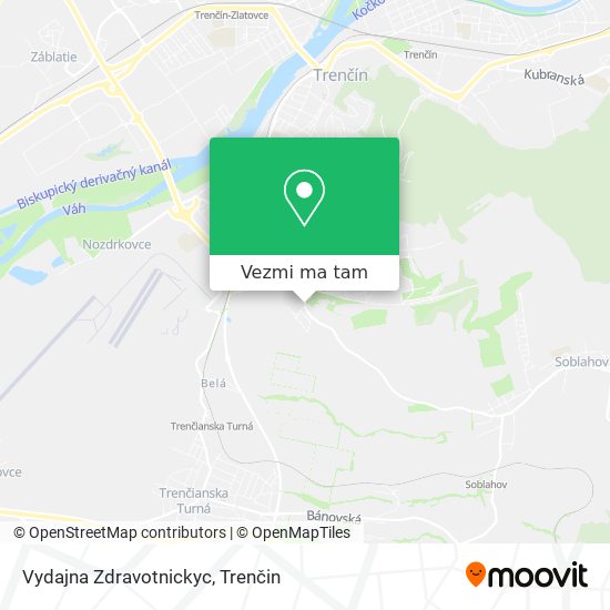 Vydajna Zdravotnickyc mapa