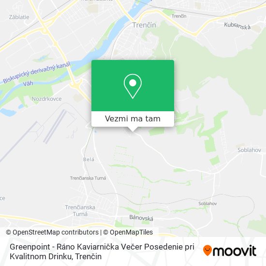 Greenpoint - Ráno Kaviarnička Večer Posedenie pri Kvalitnom Drinku mapa