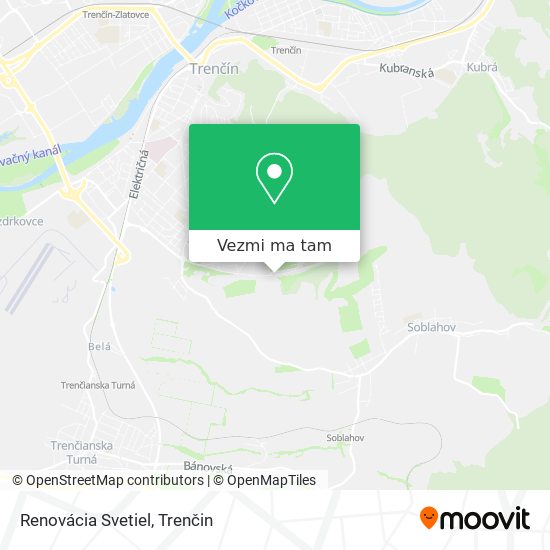 Renovácia Svetiel mapa