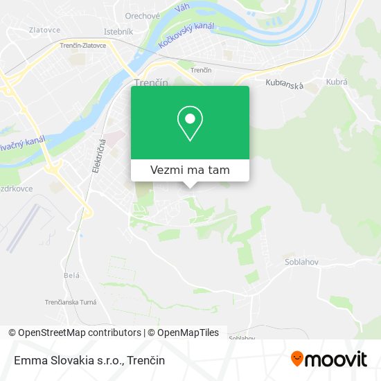 Emma Slovakia s.r.o. mapa