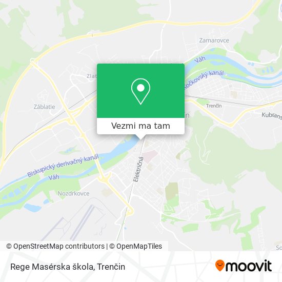 Rege Masérska škola mapa