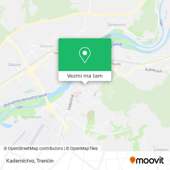 Kaderníctvo mapa