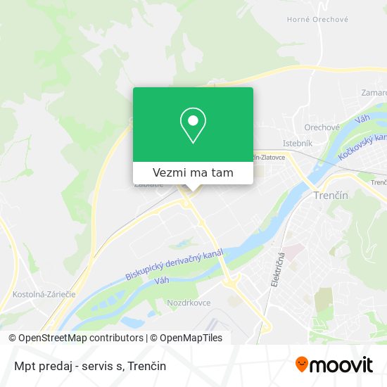 Mpt predaj - servis s mapa