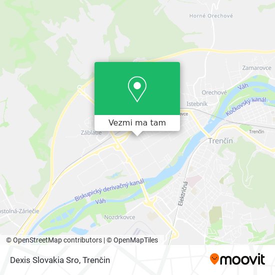 Dexis Slovakia Sro mapa