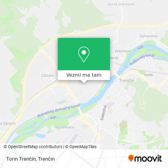 Torin Trenčín mapa