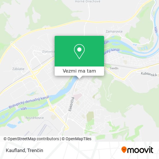 Kaufland mapa