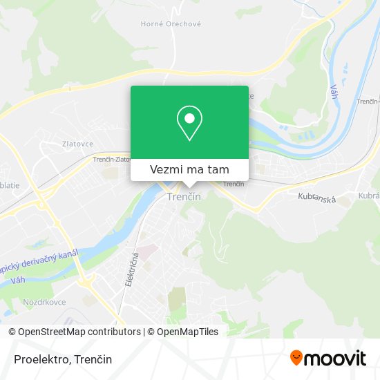 Proelektro mapa