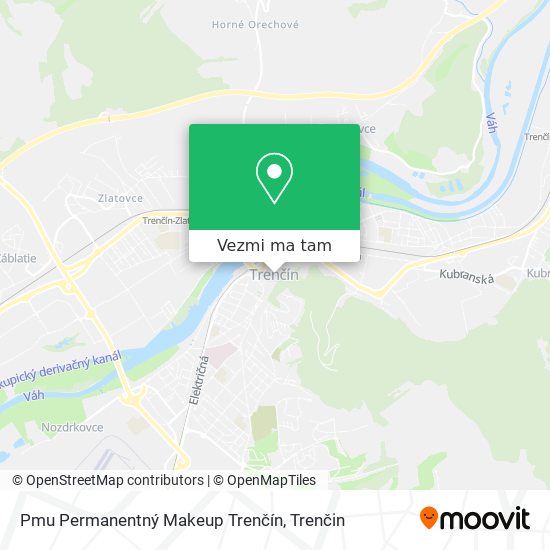 Pmu Permanentný Makeup Trenčín mapa