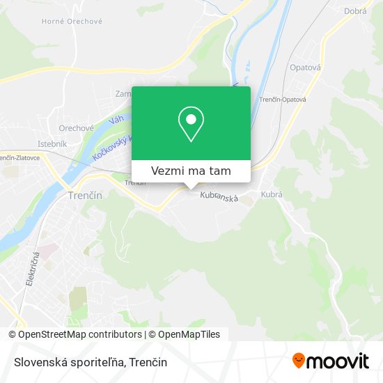 Slovenská sporiteľňa mapa