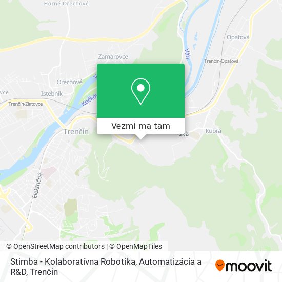 Stimba - Kolaboratívna Robotika, Automatizácia a R&D mapa