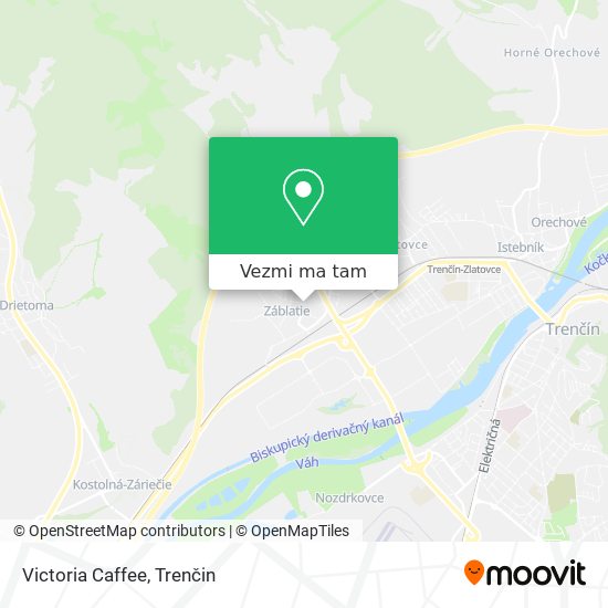 Victoria Caffee mapa