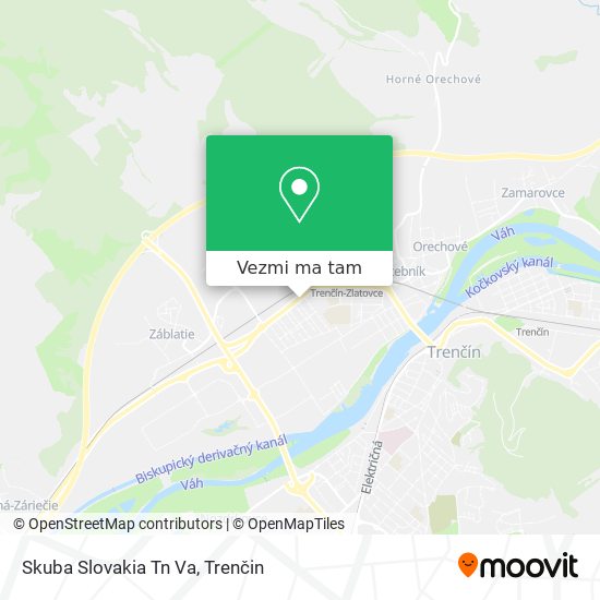 Skuba Slovakia Tn Va mapa