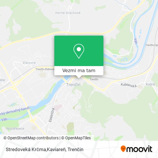 Stredoveká Krčma,Kaviareň mapa