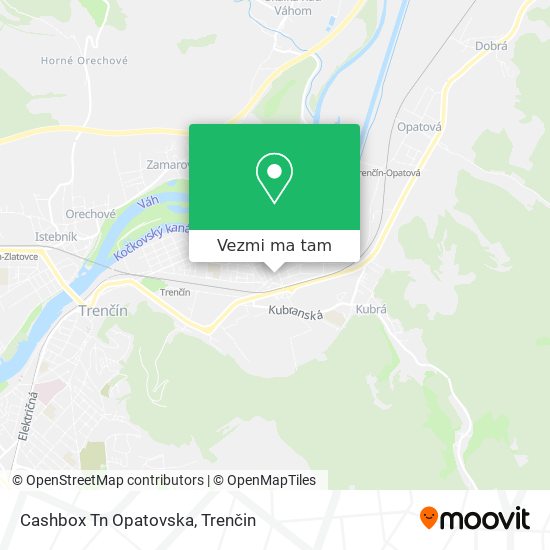 Cashbox Tn Opatovska mapa