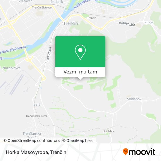 Horka Masovyroba mapa