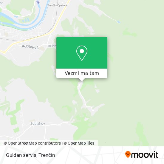 Guldan servis mapa