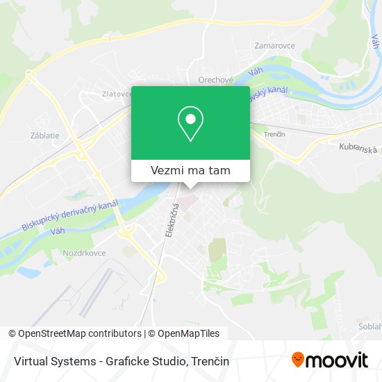 Virtual Systems - Graficke Studio mapa