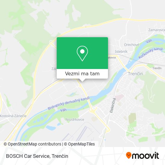 BOSCH Car Service mapa