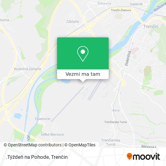 .Týždeň na Pohode mapa