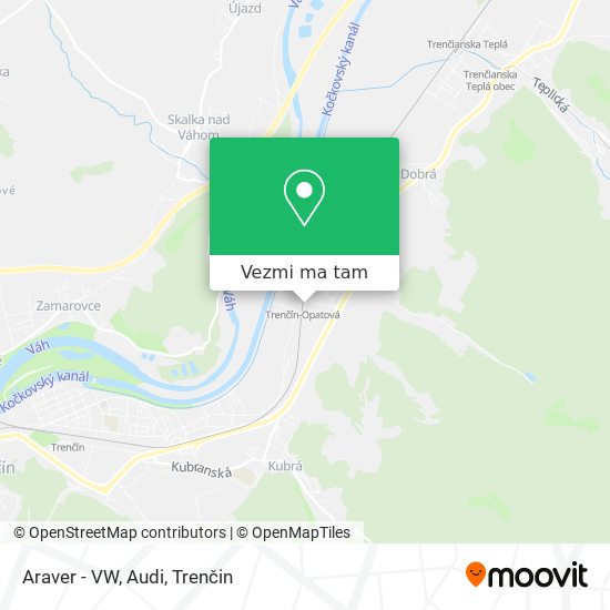 Araver - VW, Audi mapa