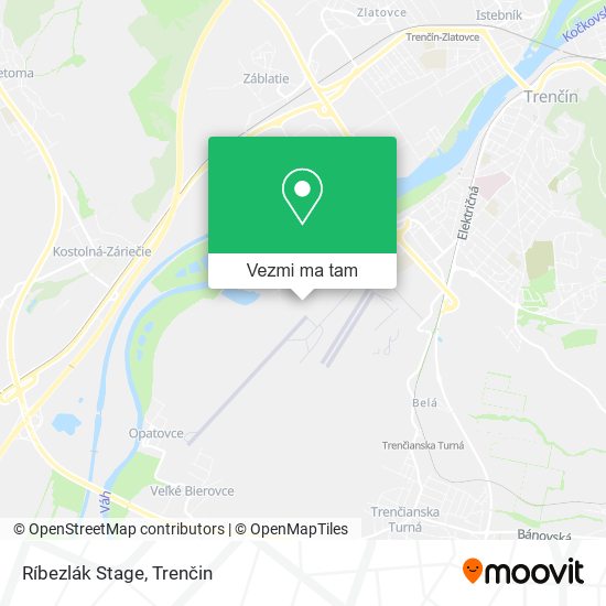 Ríbezlák Stage mapa