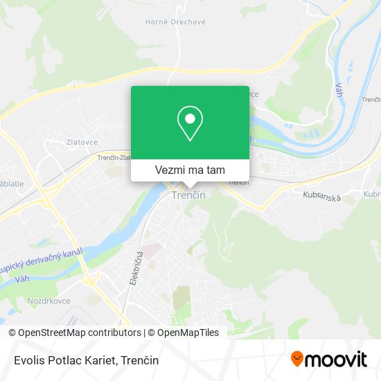 Evolis Potlac Kariet mapa