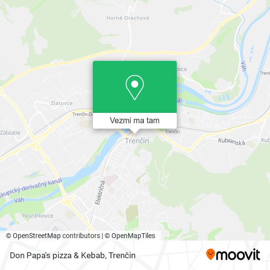 Don Papa's pizza & Kebab mapa