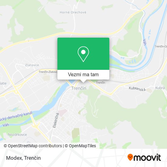 Modex mapa
