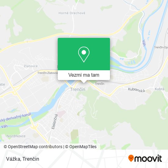 Vážka mapa