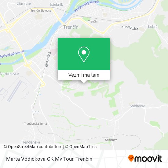 Marta Vodickova-CK Mv Tour mapa