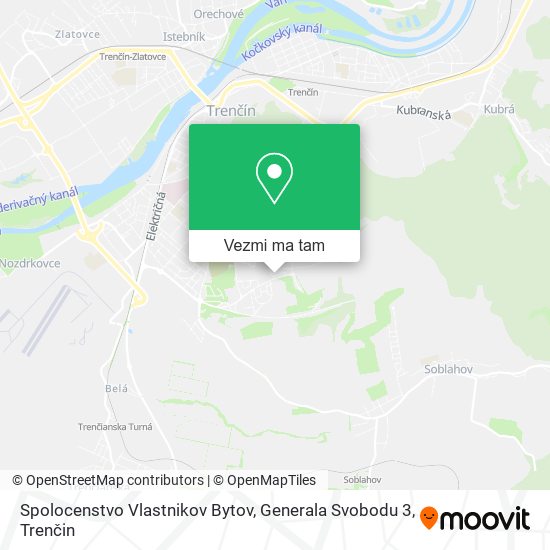 Spolocenstvo Vlastnikov Bytov, Generala Svobodu 3 mapa