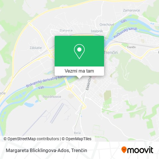 Margareta Blicklingova-Ados mapa