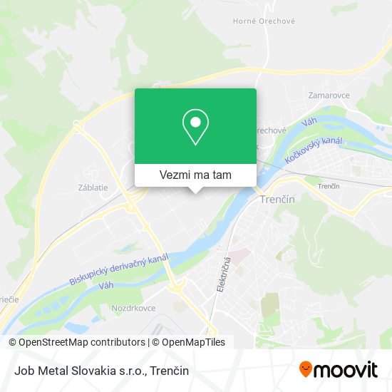 Job Metal Slovakia s.r.o. mapa