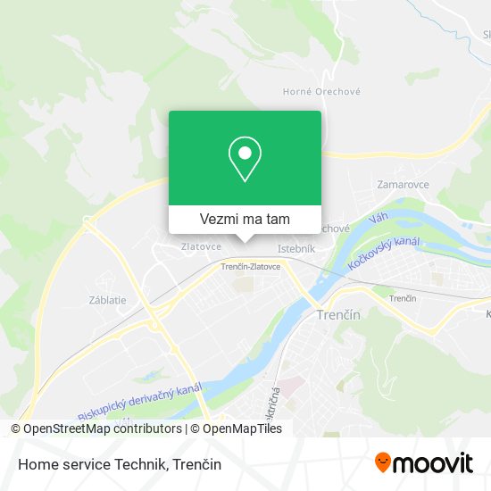 Home service Technik mapa