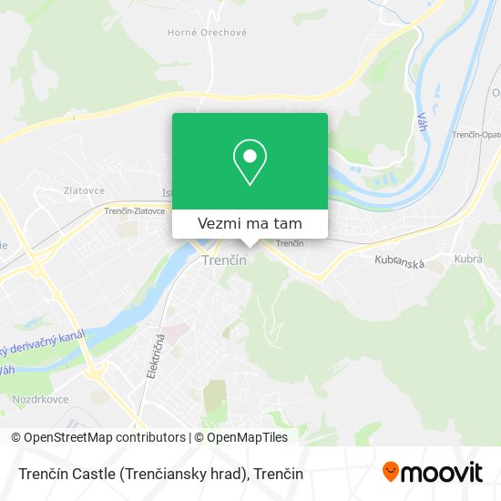 Trenčín Castle (Trenčiansky hrad) mapa