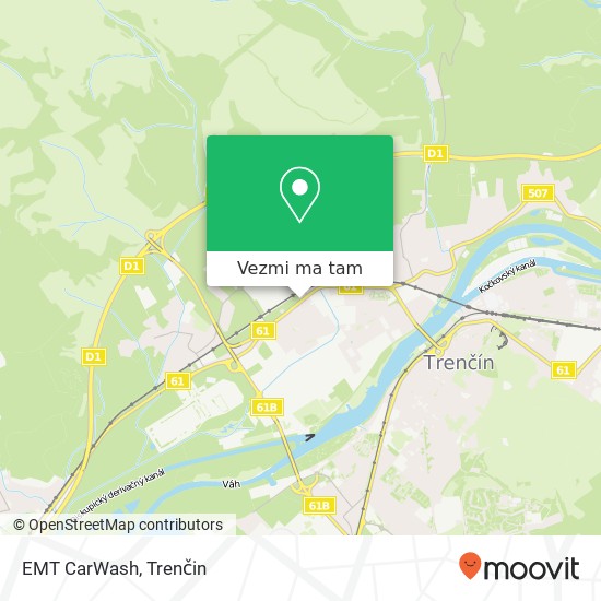 EMT CarWash mapa