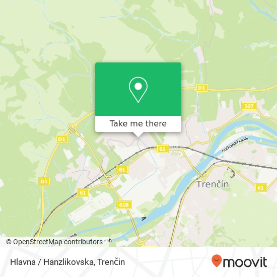 Hlavna / Hanzlikovska mapa