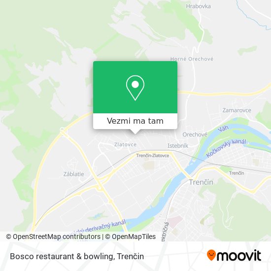 Bosco restaurant & bowling mapa