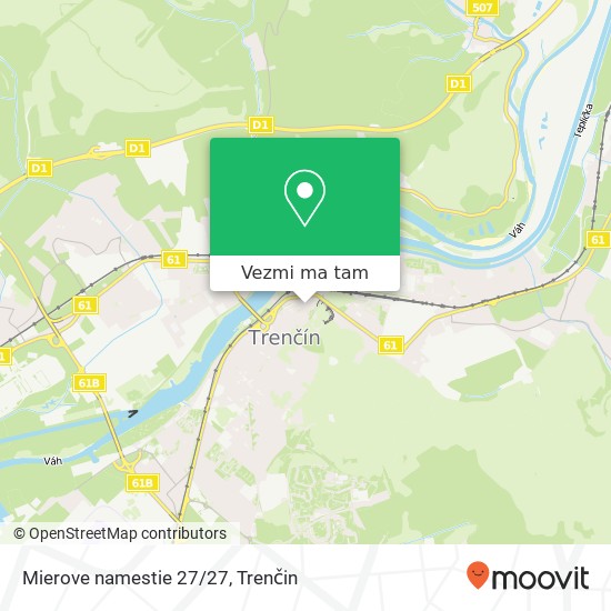 Mierove namestie 27/27 mapa