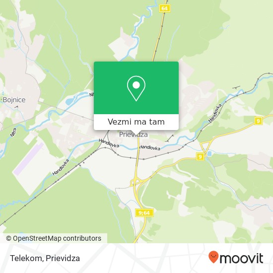 Telekom mapa