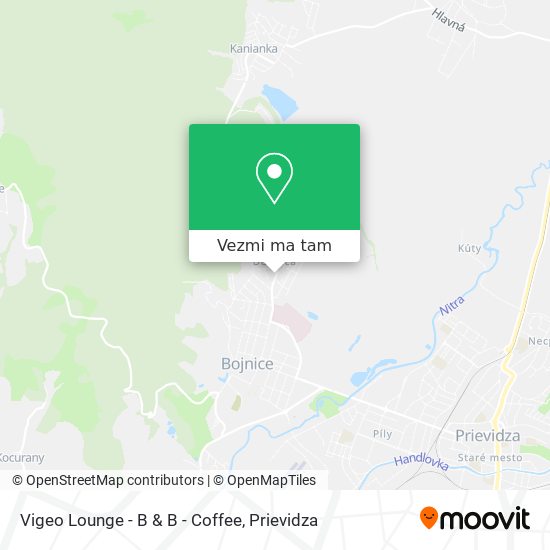 Vigeo Lounge - B & B - Coffee mapa