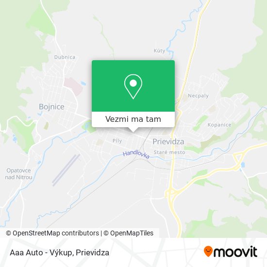 Aaa Auto - Výkup mapa