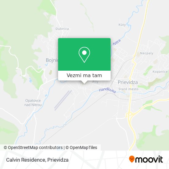 Calvin Residence mapa