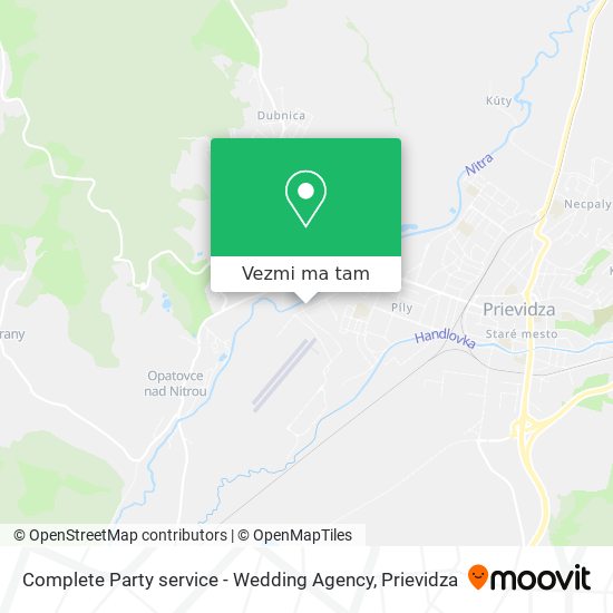 Complete Party service - Wedding Agency mapa