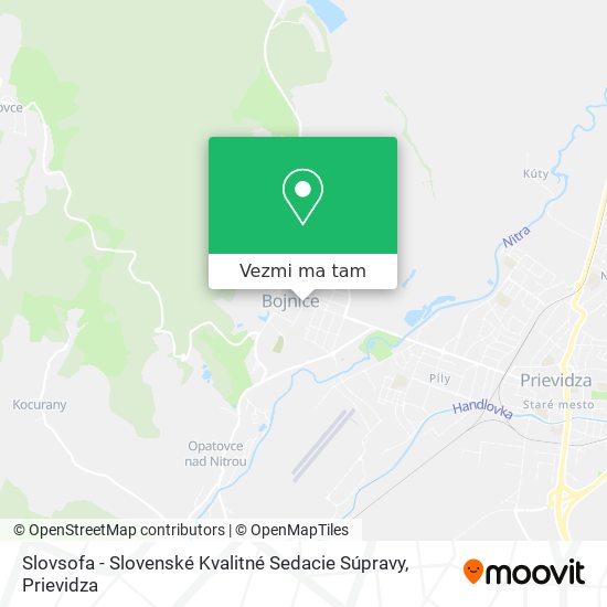 Slovsofa - Slovenské Kvalitné Sedacie Súpravy mapa