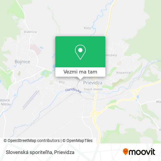 Slovenská sporiteľňa mapa