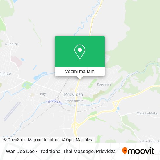 Wan Dee Dee - Traditional Thai Massage mapa