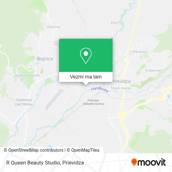 R Queen Beauty Studio mapa
