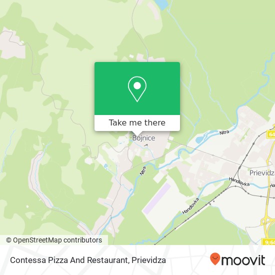 Contessa Pizza And Restaurant mapa